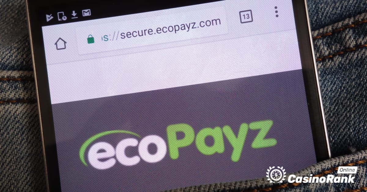 Ecopayz veebikasiino sissemaksete ja väljamaksete jaoks