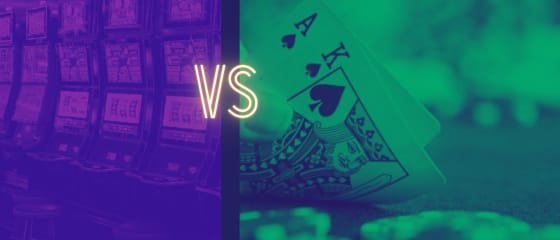 Online kasiinomängud: slotid vs blackjack – kumb on parem?