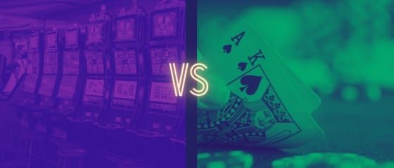 Online kasiinomängud: slotid vs blackjack – kumb on parem?