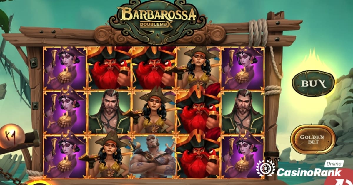 Yggdrasil alustab piraadiseiklust Barbarossa DoubleMaxi mänguautomaadis